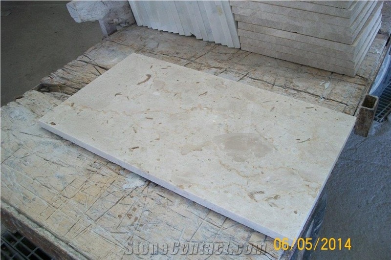 Perlato Di Sicilia / Italian Cream Marble Tiles & Slab