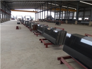 Mozambique Black Granite Slabs, Tiles