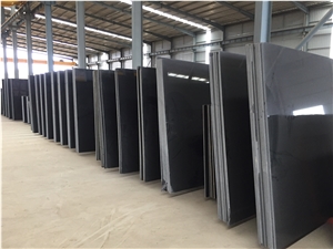 Mozambique Black Granite Slabs, Tiles