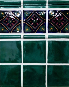 Hand Painted Ceramic Wall Tiles, Murals