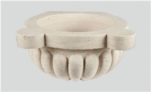 Ivory White Travertine Basin Ivory White Travertine Basin