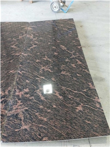 Tiger Skin Granite Slabs & Tiles, India Brown Granite