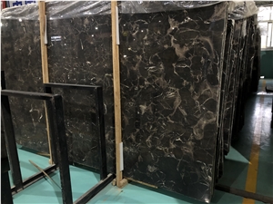 Dark Emperador Marble for Wall Installation