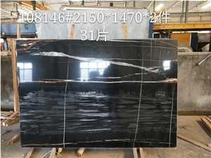 Noir Aziza Marble for Countertop/Vanity Top