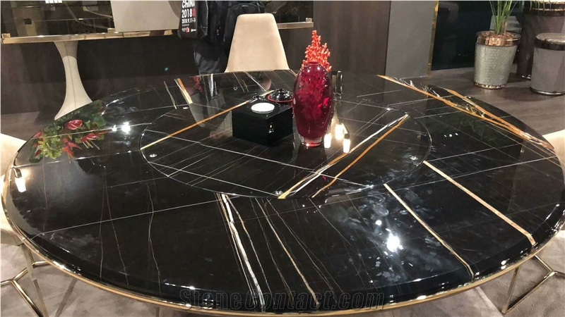 Noir Aziza Marble for Countertop/Vanity Top