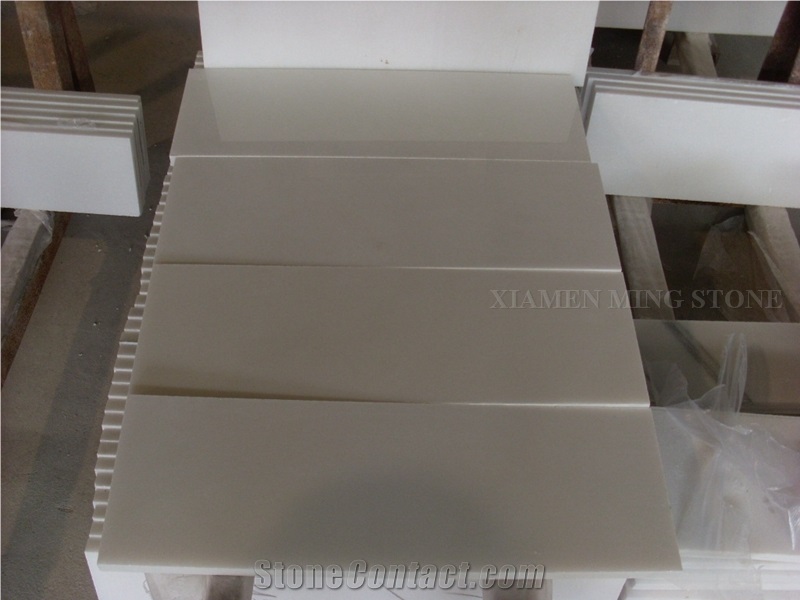 Sichuan Pure Crystal White Marble Slab,Floor Tile Lobby Paving Pattern