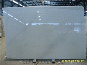 Sichuan White Marble Slab Interior Floor Tile,China White Stone Wall