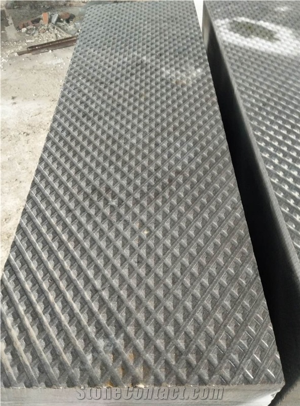Blue Lime Stone Kerbs,Curbs,Roadway Side,L828