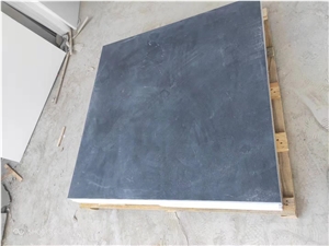 Blue Lime Stone Tiles,Honed Like Begium Blue Stone