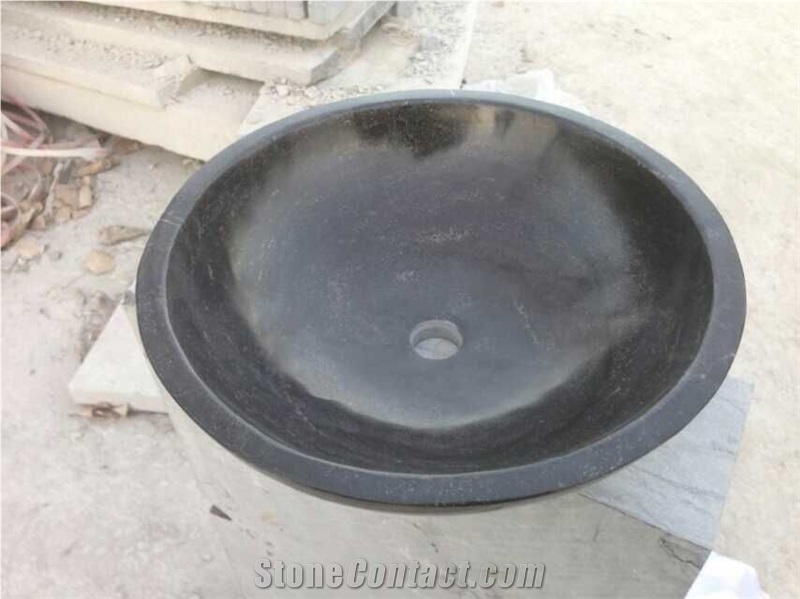 Blue Limestone Basin, Sink,Bowl Honed