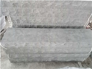 Blue Limestone Steps with Natural Split Side