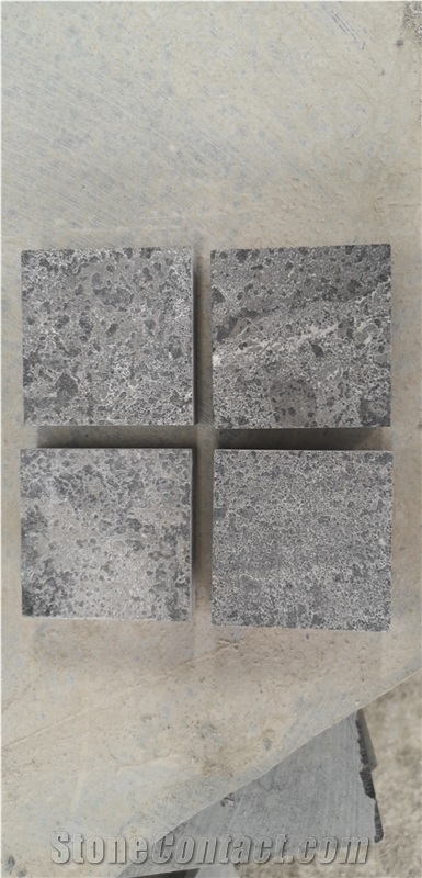 Chinese Bluestone,Lime L828,Flamed Cube10x10x5cm