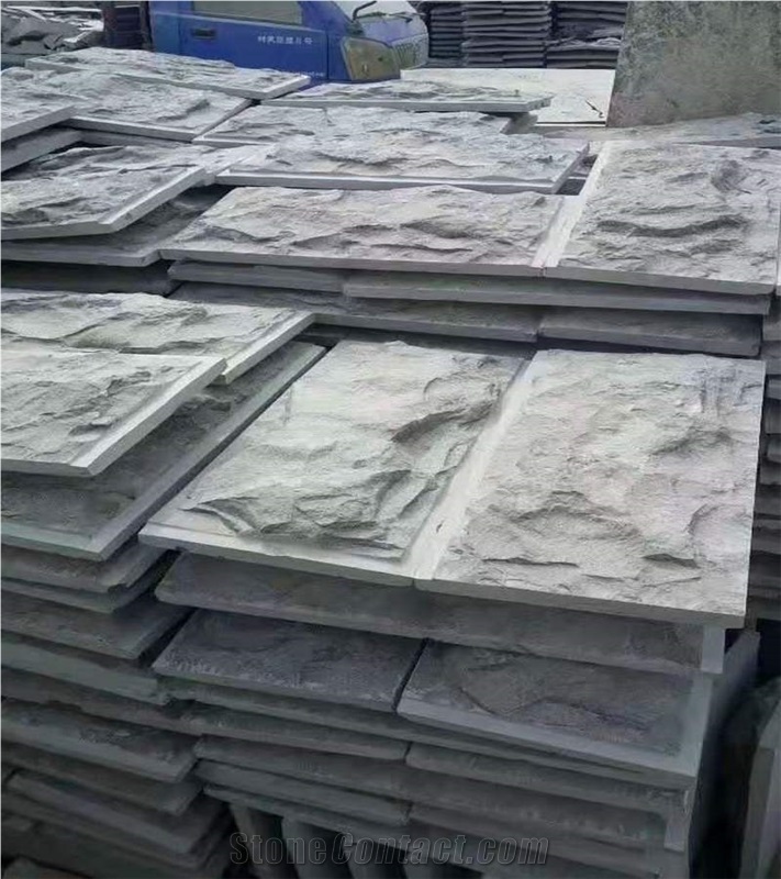 Mushroom Blue Limestone,Blue Stone Wall Cladding