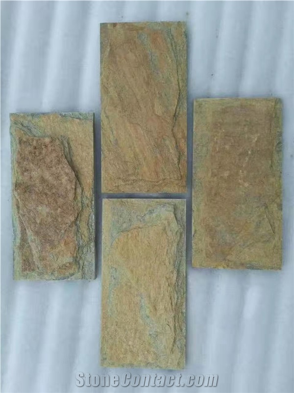 Mushroomed Cladding in Quarzite,Slate Wall Veneer