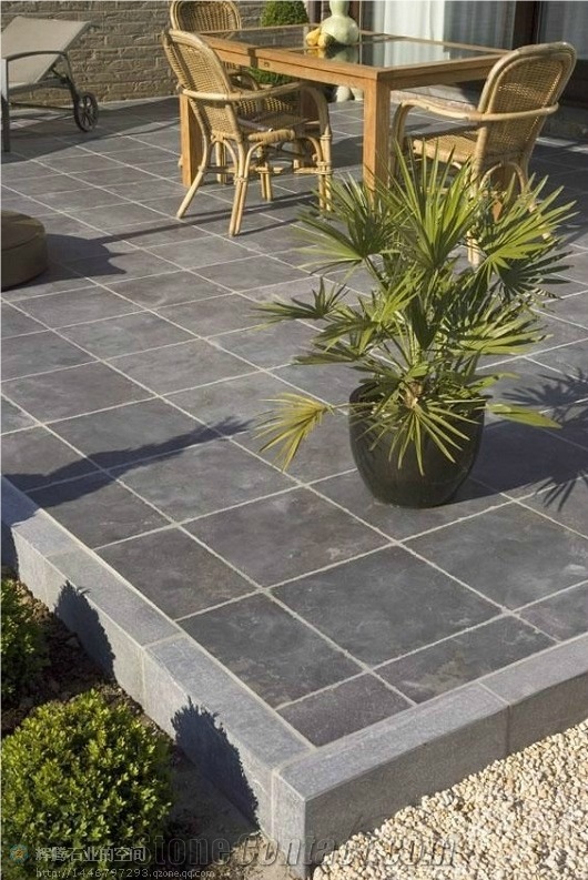 Dark Grey Limestone Tiles for Wall and Floor