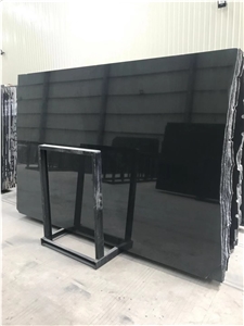 Mozambique Black Granite Slab