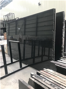 Mozambique Black Granite Slab
