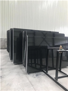Mozambique Black Granite Slab