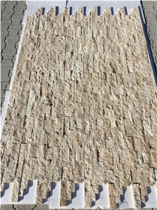 Classic Travertine Split Face Z Panel, 7x21