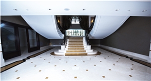 Cream Beige Marble Tiles, Slab, Turkish Beige