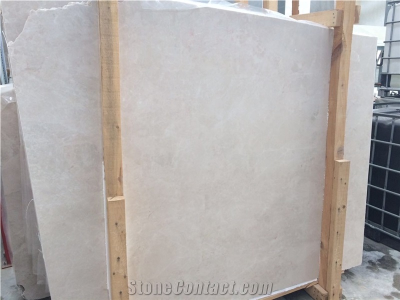 Cream Beige Marble Tiles, Slab, Turkish Beige