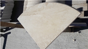 Light Travertine Corner