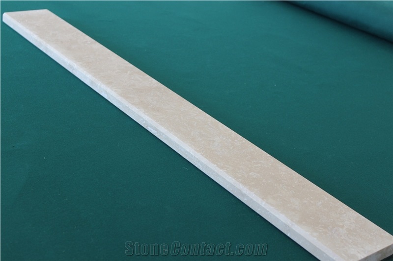 Light Travertine Saddle (Windowsill)