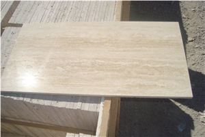 Light Travertine Vein Cut Tiles & Slabs, Beige Vc