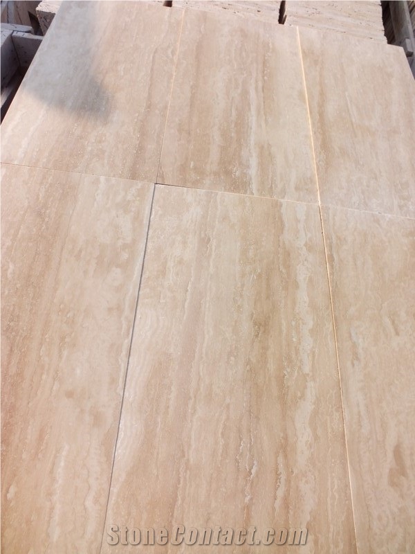 Light Vein Cut Travertinetiles,Vein Cut Travertine