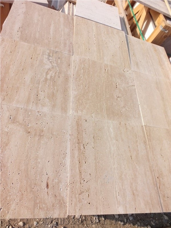 Light Vein Cut Travertinetiles,Vein Cut Travertine