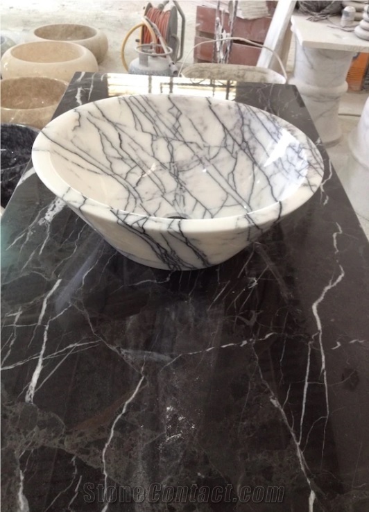 Lilac Marble, New York Marble, Wash Basins