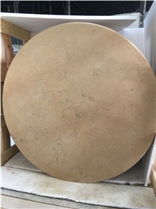 Travertine Table Top, Classic Travertine Table Top