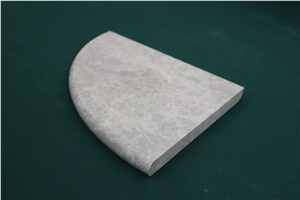 Tundra Grey Marble Corner