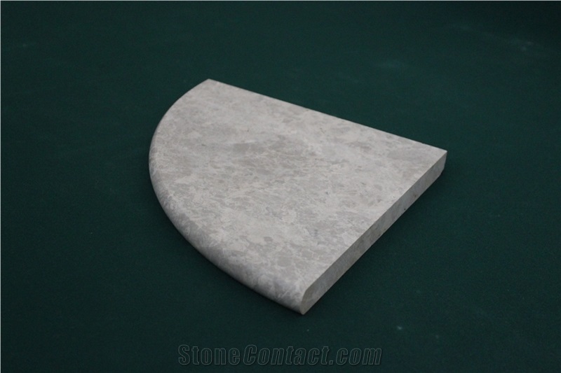 Tundra Grey Marble Corner