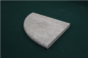 Tundra Grey Marble Corner