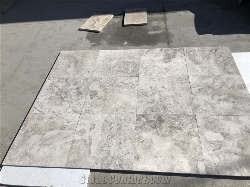 Tundra Grey Marble Slab & Tile