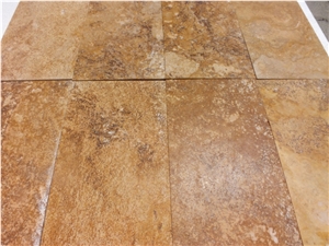 Yellow Travertin, Gold Travertine, Travertino Oro