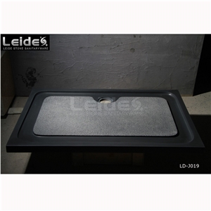Solid Surface Shower Tray Shower Pan Ld-J019