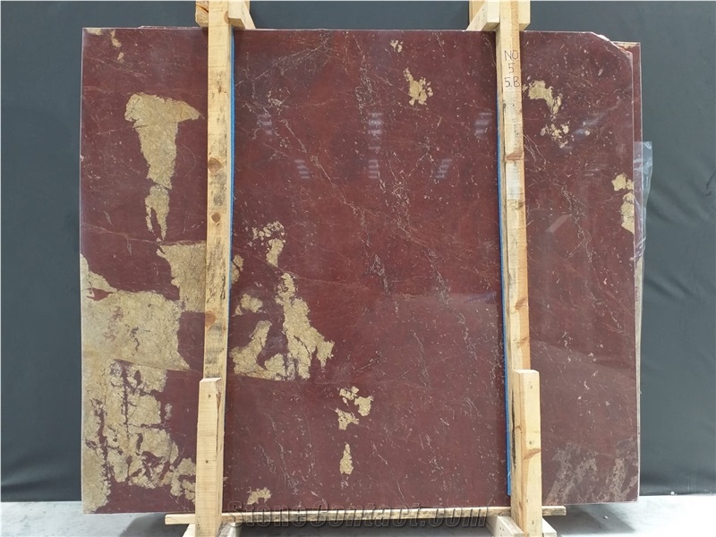 Red Book Match Marble