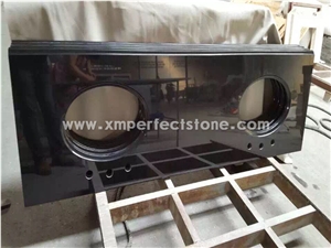 China Shanxi Black Granite Vanity Top