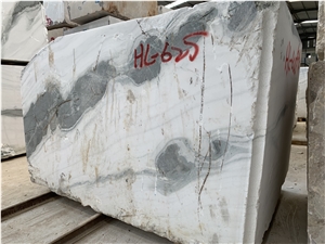 China Cheap Panda White Marble Blocks in Sell