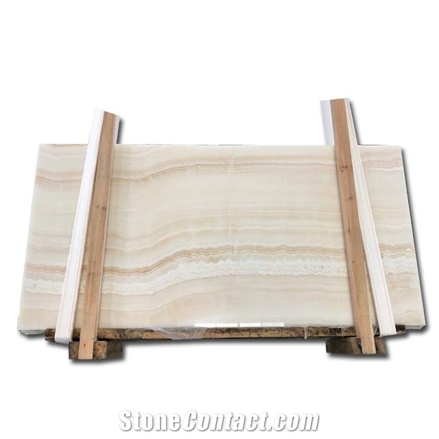 Construction Stone Bathroom Design Ivory Onyx Tile