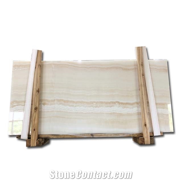 Construction Stone Bathroom Design Ivory Onyx Tile