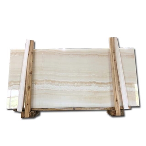Construction Stone Bathroom Design Ivory Onyx Tile