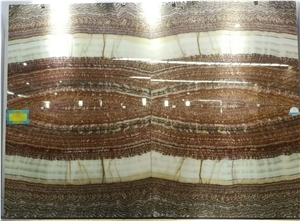 Red Onyx Slabs Wall Cladding