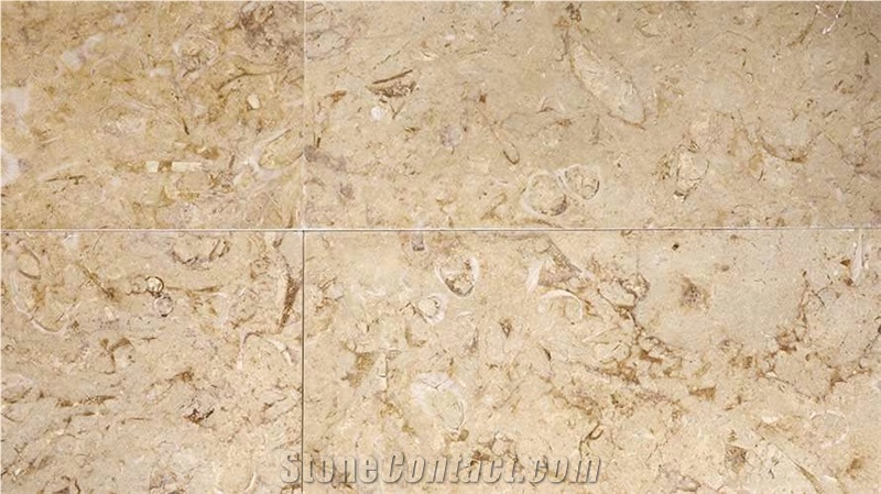 Gold Limestone Brushed Tiles