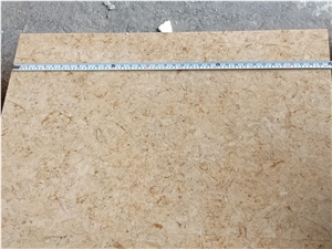 Gold Limestone Brushed Tiles