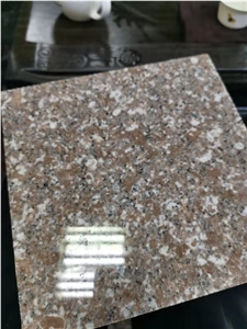 Bainbrook Brown Granite Carnation Pink Tiles Slabs