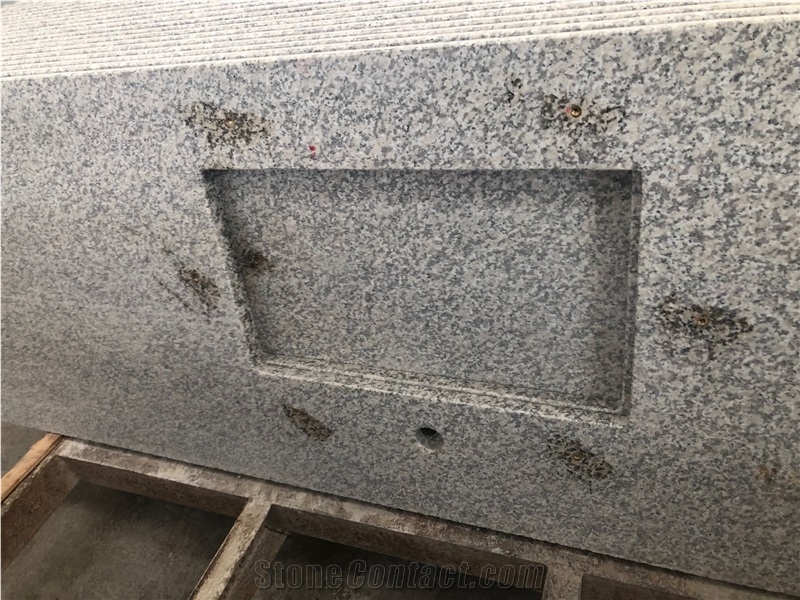 G623 Beta White Granite Bath Vanity Countertop