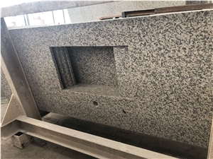 G623 Beta White Granite Bath Vanity Countertop